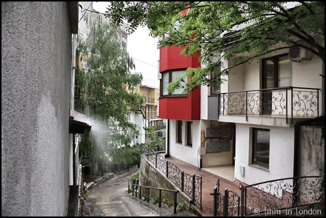 Sarajevo - shelter from the rain