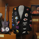 A jacket worn by Hank William's JR in the Country Music Hall of Fame in Nashville TN 09042011