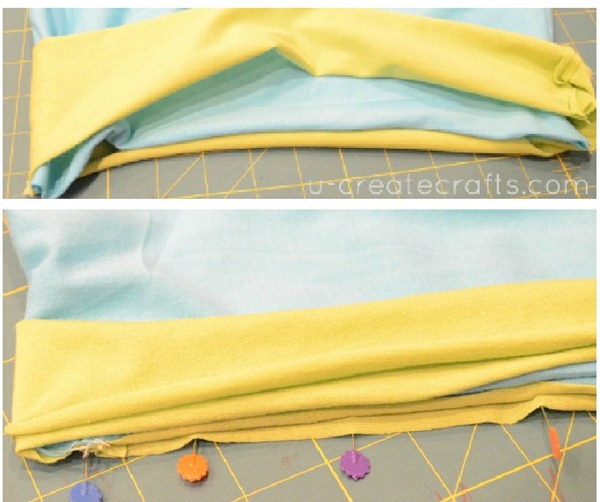 Library Skirt Tutorial Collage 4