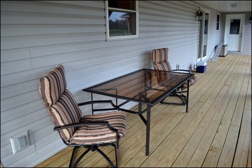 part of patio set