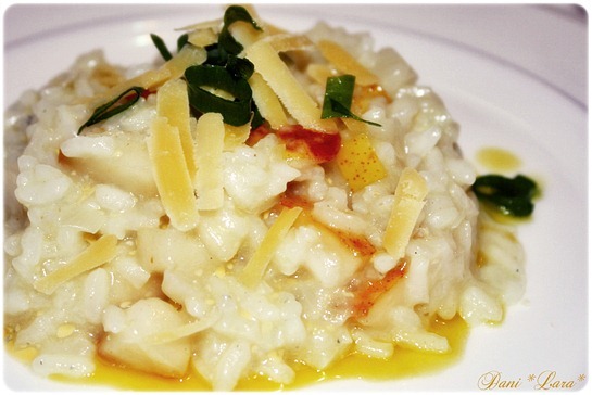 risoto_pera com gorgonzola