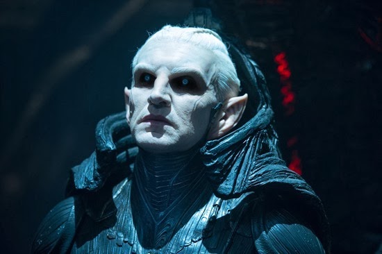 Chris Eccleston is Malekith of the Dark Elves "Marvel's Thor: The Dark World"