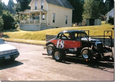 25 Dirt Track Race Car in the Rainier Days in the Park Parade on July 13, 1996