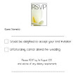 RSVP Card
