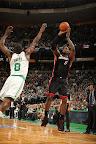 lebron james nba 130127 mia at bos 10 Closer Look at Nike LeBron X Black Suede PE by Nike Sportswear