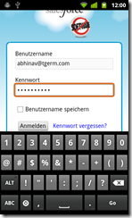 Salesforce Oauth login screen Salesforce Oauth login screen