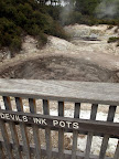 As the name stated, Devil's Ink Pots.