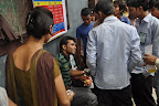 Crowding to get tickets. photo credit: Eric Ribellarsi
