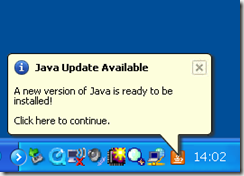 Java Update