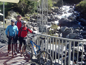 En la Cascada de Lutour