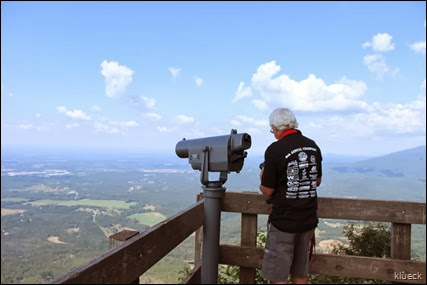 overlook at Fort Mountain SP