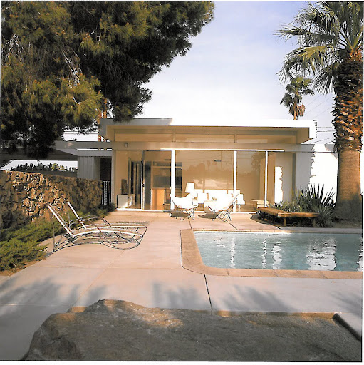 The designers of this home, Donald Wexler and Ric Harris, said that the only materials they ever used were steel, concrete, and glass, as they are 