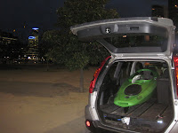 Kermit in the car Photo Kermit in the car Photo