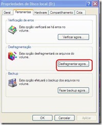 Imagem windows-desfragmentar agora Imagem windows-desfragmentar agora