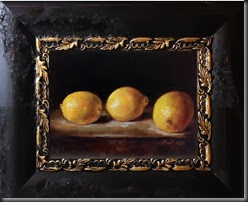 Lemons framed
