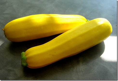 Yellow Taxi Courgettes