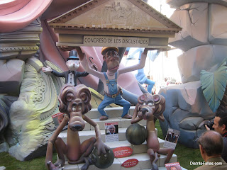 Falla Plaça del Pilar 2012.