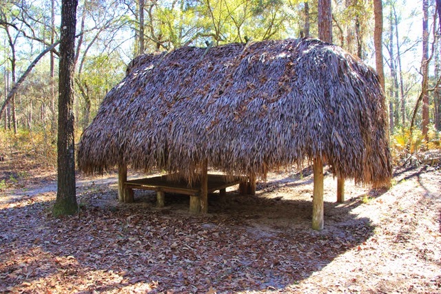 Seminole Hut Manatee Springs Seminole Hut Manatee Springs