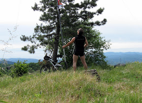 Postavitev antene./ Installation of the antenna.