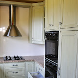 Oak In-frame Kitchen in Green