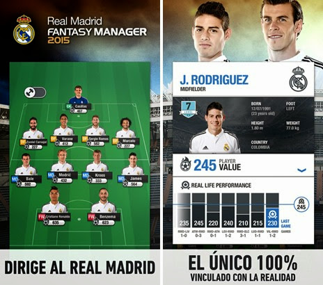 Real Madrid Fantasy Manager 2015 