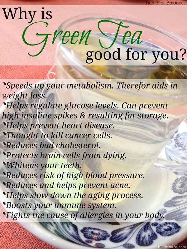 Why Is Green Tea Healthy For You by Healthiful Balance1