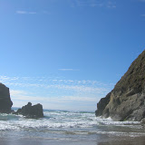 Rocks at Arcadia Beach