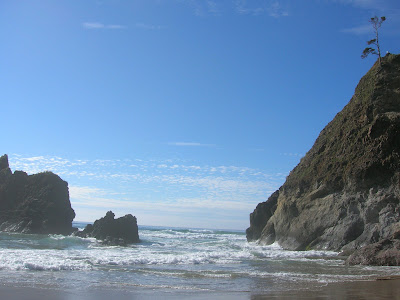 Rocks at Arcadia Beach