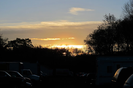 Another advantage to waking up this early? A gorgeous sky.
