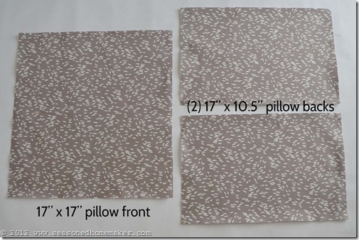 How to Sew a Pillow 10