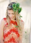 Italian ranunculus and passion vine would look pretty in your bridesmaids' hair.