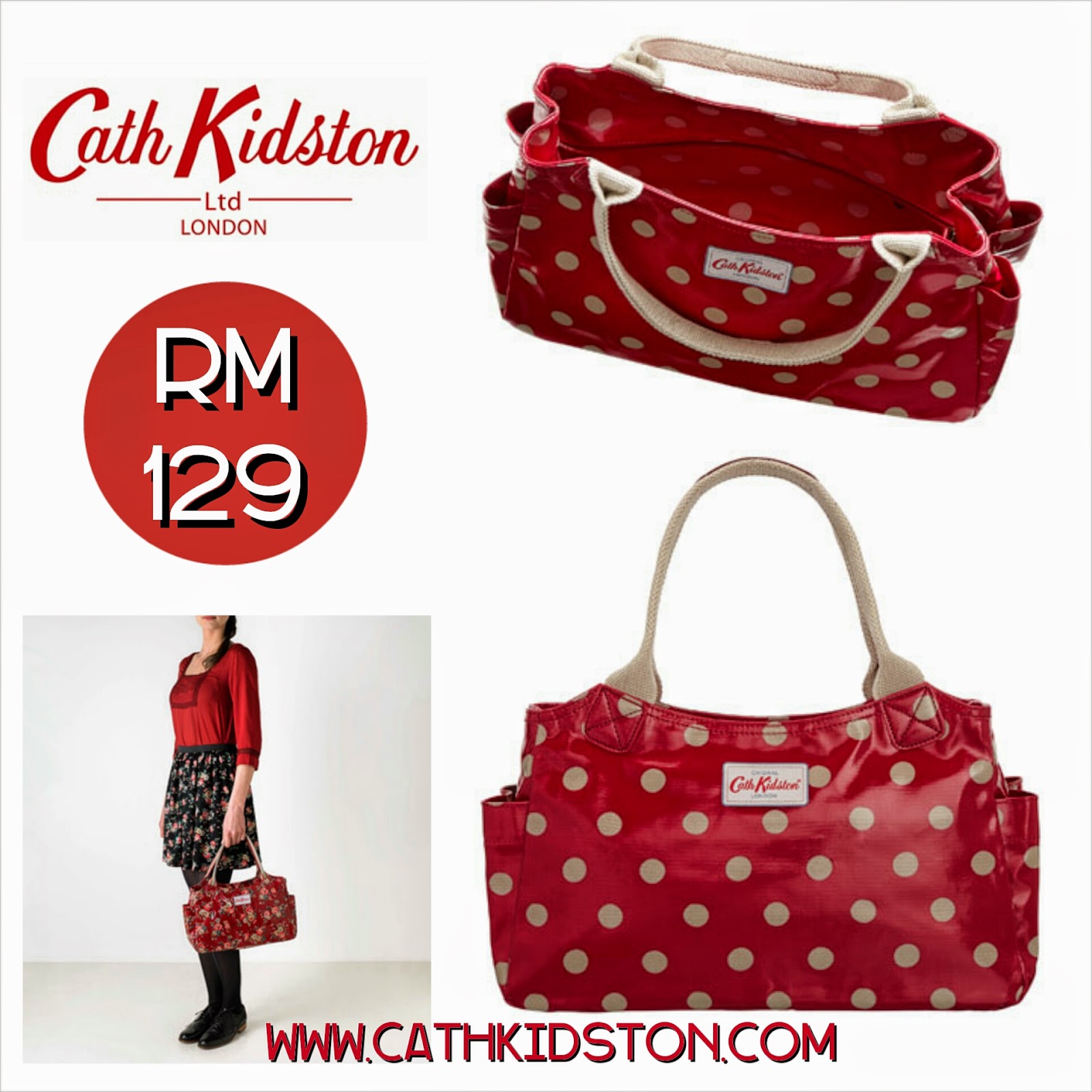 cath kidston canvas bag