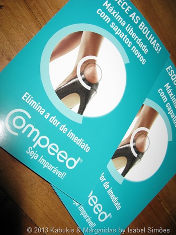 Amostras Compeed Bolhas nos Pés