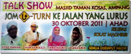 Talk Show Masjid Taman Kosas