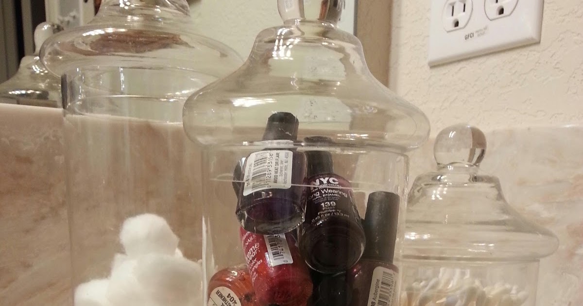 Connoisseur of Creativity Bathroom Jars Tip