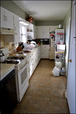 kitchen before