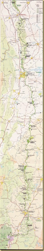 Blue Ridge Parkway Map