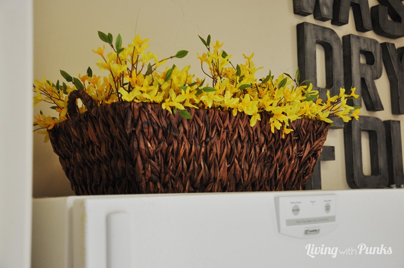 Laundry Room Revamp at Living with Punks