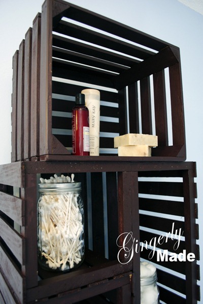 crate linen cabinet tutorial