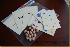 Bean Counter busy bag Bean Counter busy bag