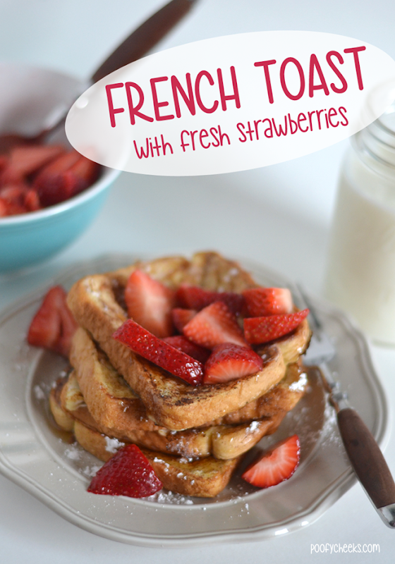 French Toast with Fresh Strawberries - Recipe