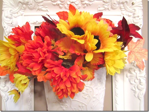 Fall Flowers Framed Fall Flowers Framed