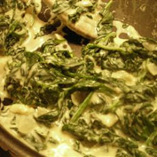 Tofu Creamed Spinach