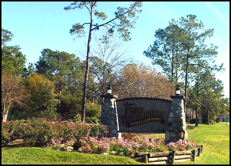 01 Fort Wilderness Campground Entrance