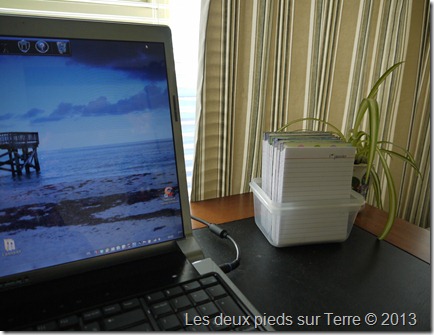 Les deux pieds sur Terre / Calendrier en boîte Les deux pieds sur Terre