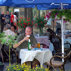 2005-07-05 016 Krakow, Poland - cousin Ryk enjoying a beer.JPG