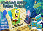 Jogos do Bob Esponja - Plankton's Krusty Bottom Weekly