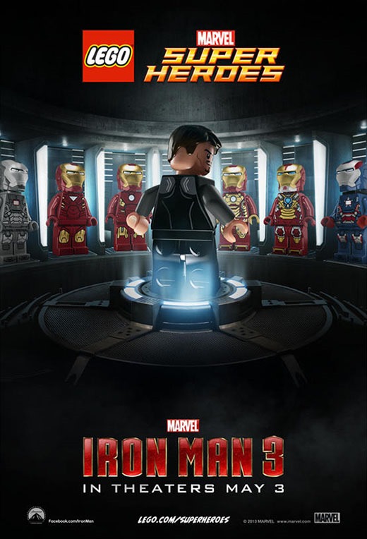 Lego Iron Man 3 poster 2