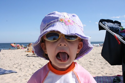 Claire, hamming it up!