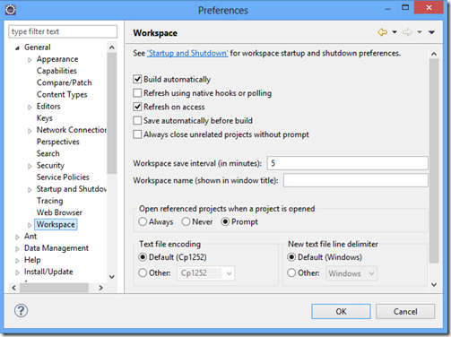 How to Input and Output Characters and Symbols in Eclipse